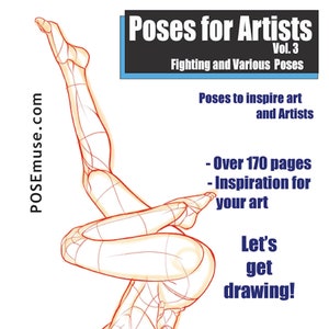 Poses for Artists Vol 3: Fighting & Various Poses