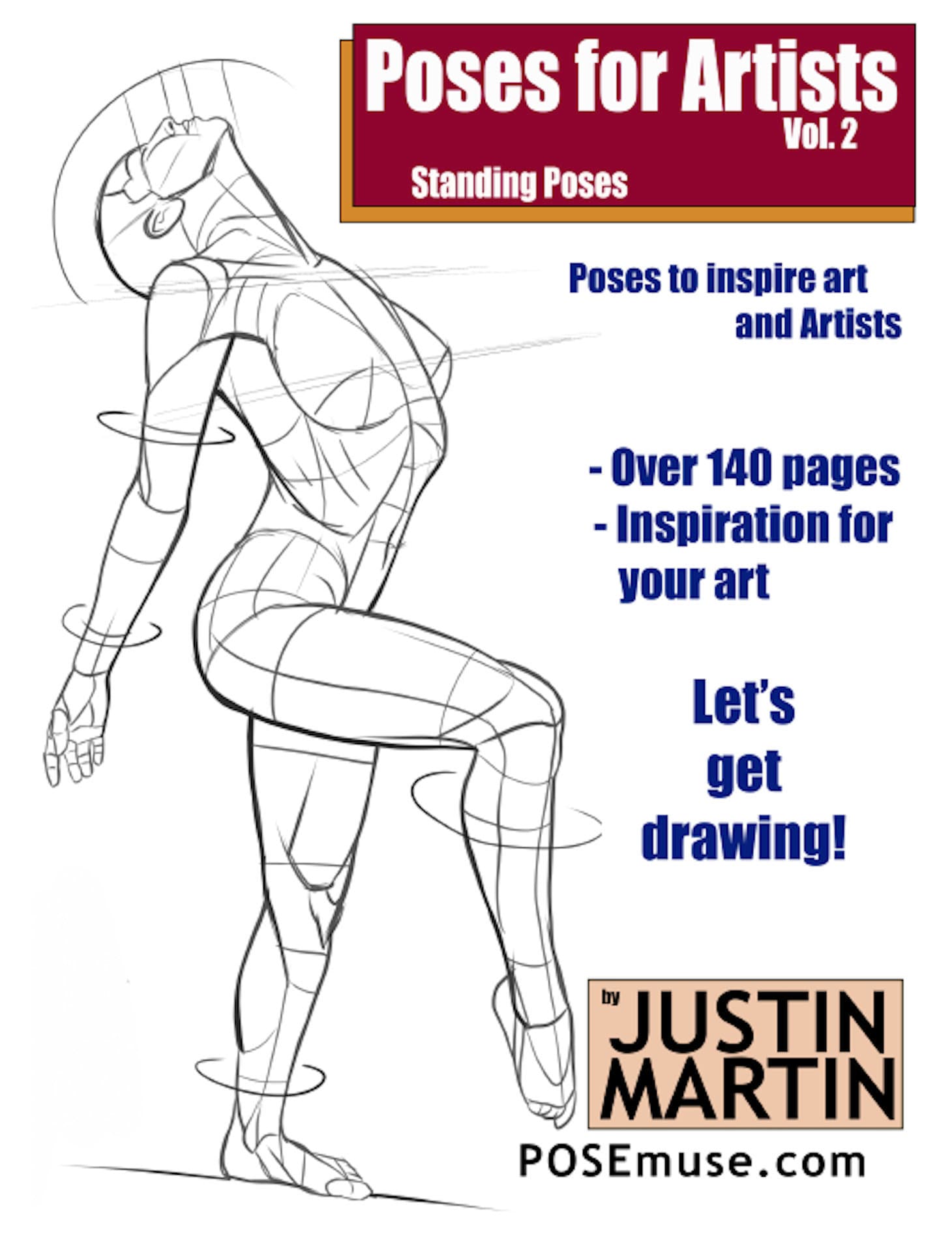 PoseMuse on X: From Poses For Artists Vol 2 - Standing Poses