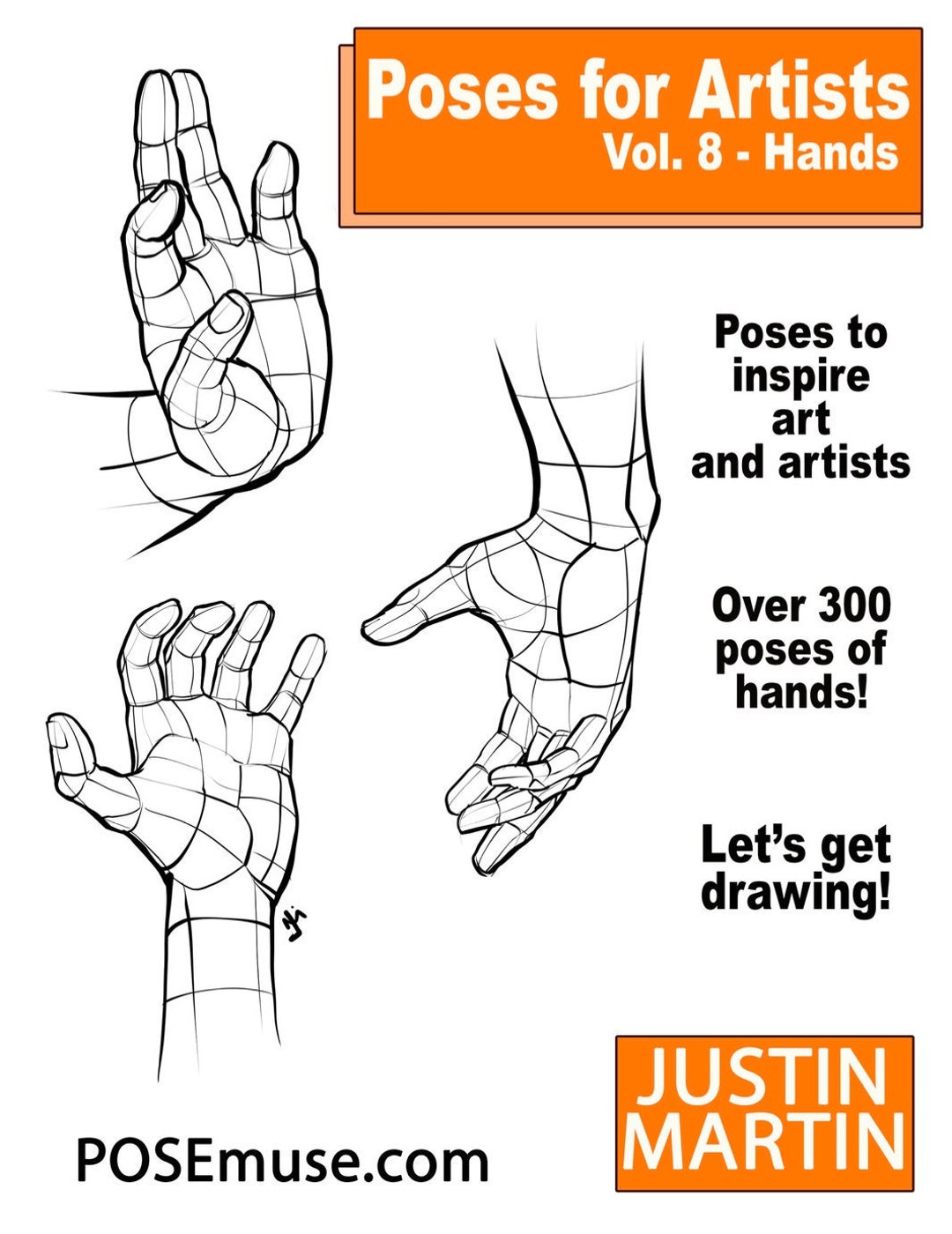 Poses for Artists Vol. 8: Hands - Etsy