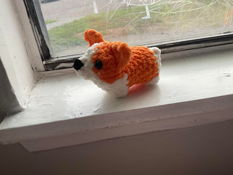 Small Corgi Crochet Pattern (Low Sew!!) image 4