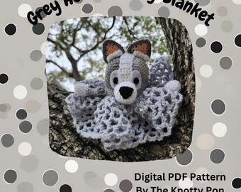 Blue/Red Heeler Lovey/Blanket Pattern