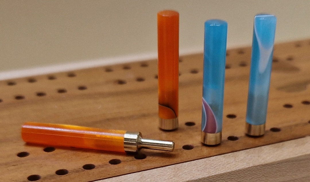 Cribbage Board Scoring Pegs Set of 4 24013 Etsy