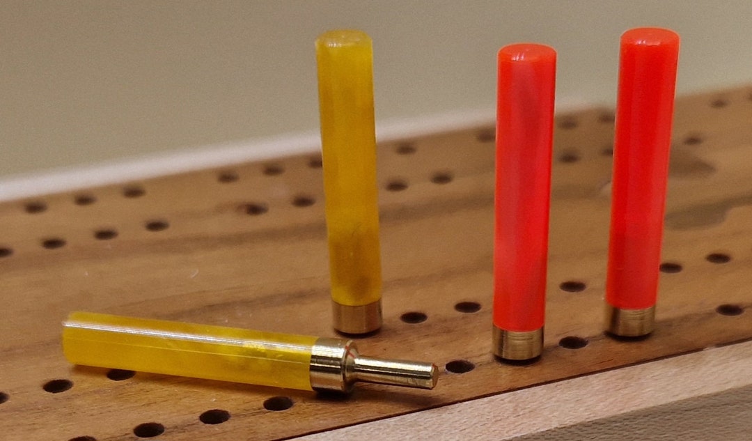 Cribbage Board Scoring Pegs Set of 4 24018 Etsy