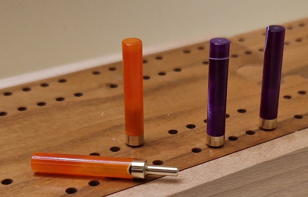 Cribbage Board Scoring Pegs Set of 4 24002 Etsy