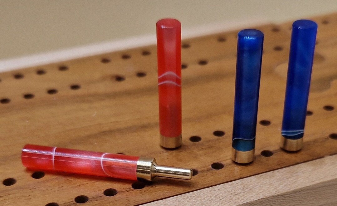 Cribbage Board Scoring Pegs Set of 4 24011 Etsy