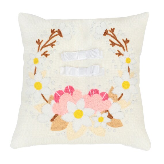 Diy Kit Wedding Ring Cushion Etsy