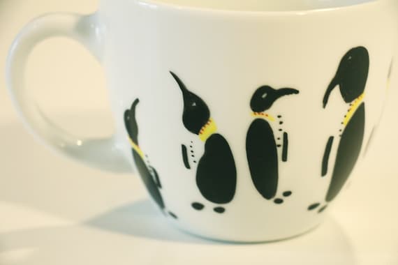 Southern rockhopper penguins