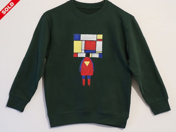 Superman meets Mondrian