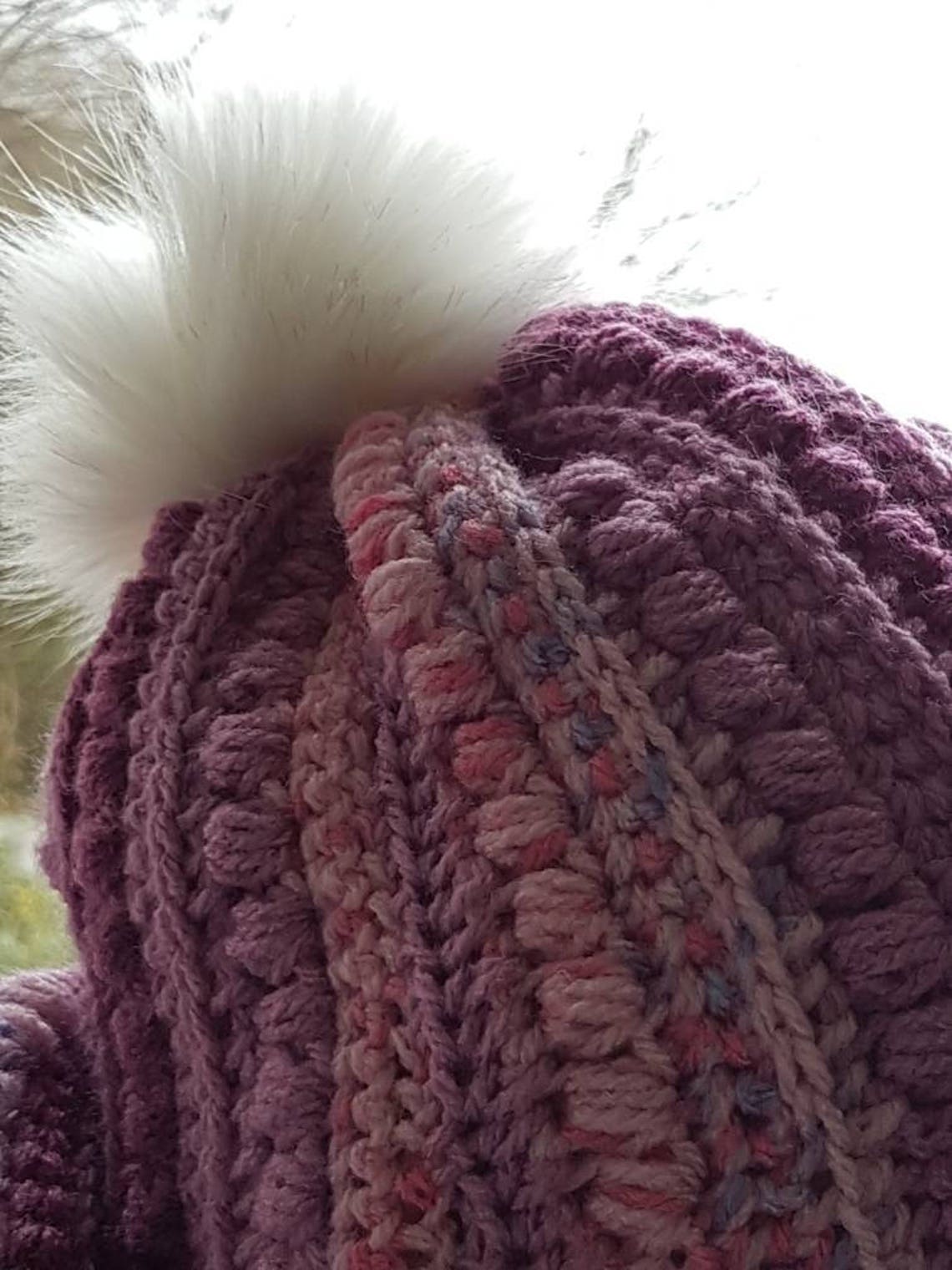 Crochet Malia Beanie Hat Etsy UK