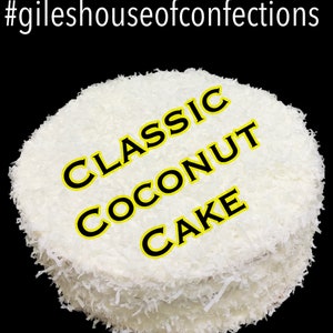 Classic Coconut Cake