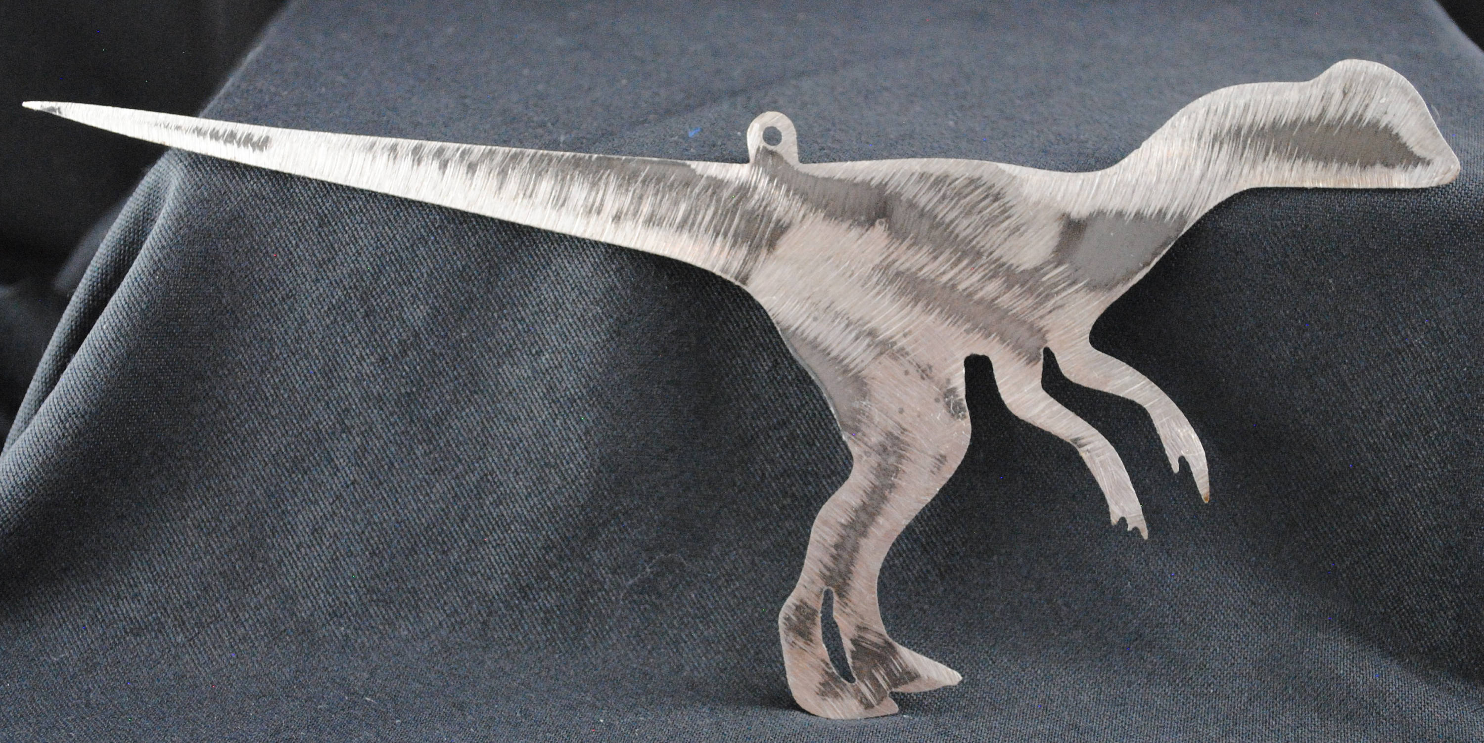 Velociraptor Metal Dinosaur Art Dinosaur Wall Art Kids Room | Etsy