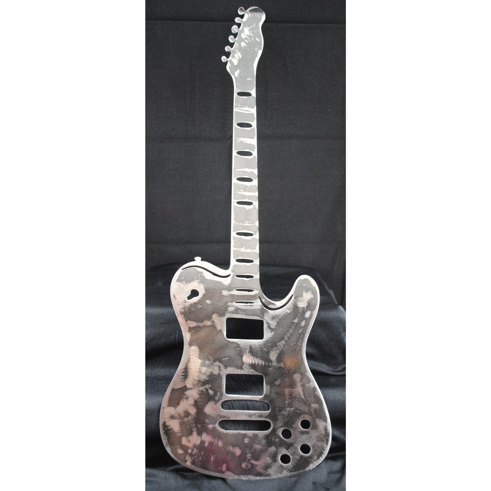 Electric Guitar Metal Wall Art Rock and Roll Music Guitar Etsy