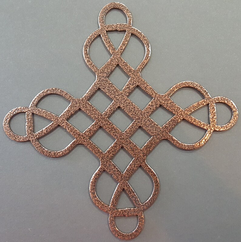 Celtic Knot Irish Wall Decor Metal Art Celtic Symbol Etsy