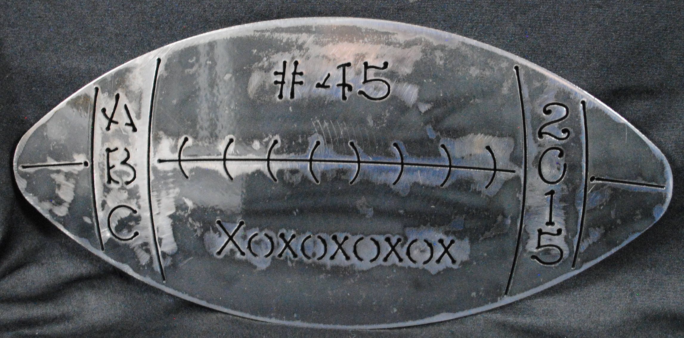 Personalized Football Personalized Gift Football Player Etsy