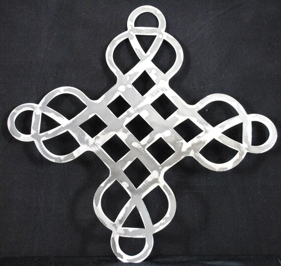 Celtic Knot Irish Wall Decor Metal Art Celtic Symbol Etsy