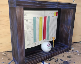Hole in One Golf Ball Display Case.