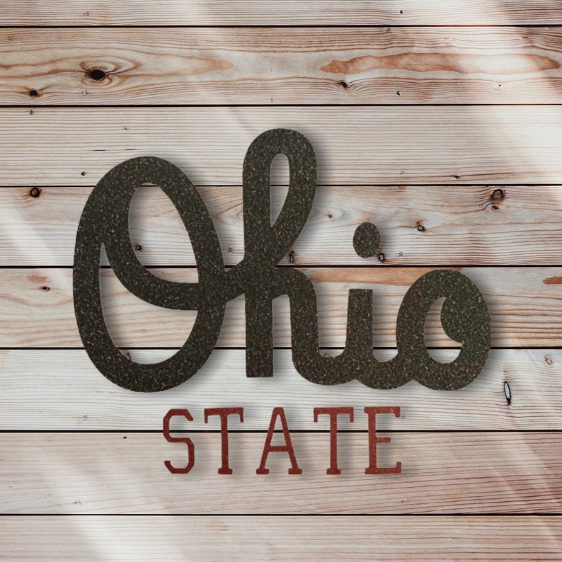 Script Ohio and State decal! Script Ohio and State decal!