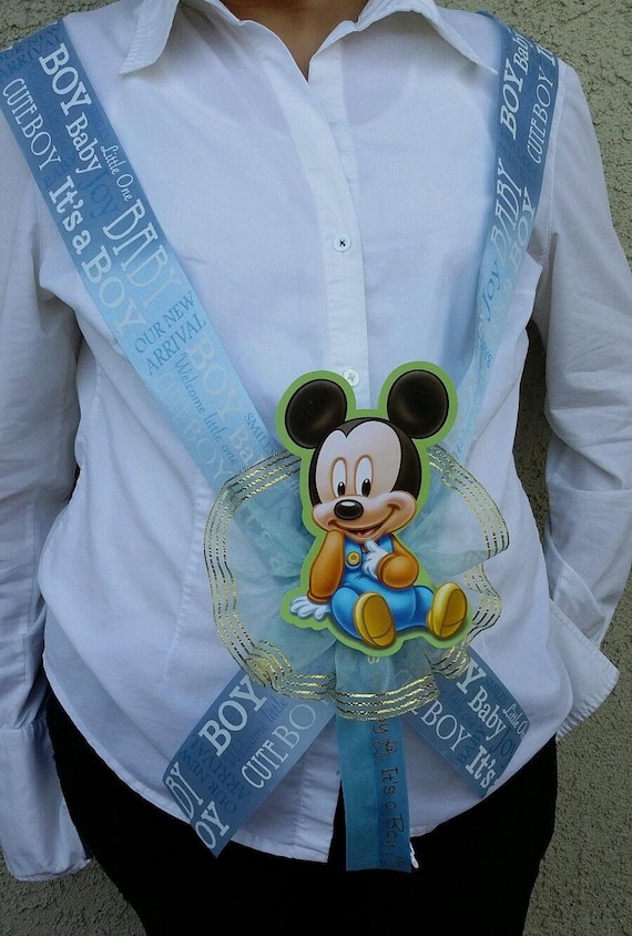 mickey mouse baby shower shirts