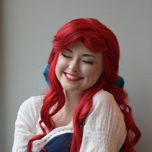 Ariel Inspired Princess Mermaid Wig