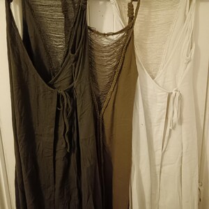 Cotton greek/ roman / Viking Dress: Celtic Medieval Elven Style image 15