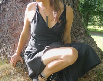 Cotton greek/ roman / Viking Dress: Celtic Medieval Elven Style