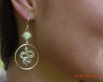 snake earrings snake jewellery