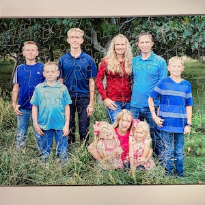 Personalized Wood Puzzle!, Birthday, Wedding, Christmas, Mothers day Gift, Jigsaw puzzle, Photo Puzzle!