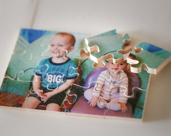 Custom Photo Wood Puzzle: Personalized Keepsake Gift