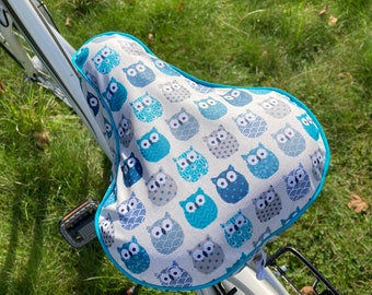 protection selle de vélo  / Water repellent bike seat cover / Sattel Bezug / oilcloth bicycle seat/ Sattelschutz wasserabweisend