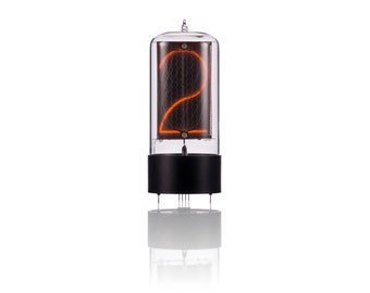 ZIN70 Z568M Z5680M New Nixie Tube mat black aluminium Base 58 mm diameter of the tube