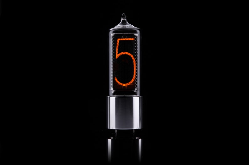 ZIN18 IN-18 New Nixie Tube Aluminium Base New Production in the World Bigger size image 1