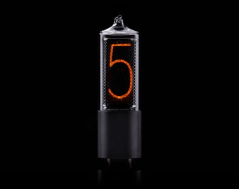 ZIN18 IN-18 New Nixie Tube Black Aluminium Base New Production in the World Bigger size