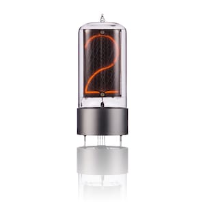 ZIN70 Z568M Z5680M New Nixie Tube mat aluminium Base 58 mm diameter of the tube image 1