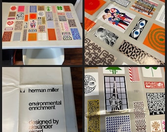 100% Authentic - Herman Miller Alexander Girard Poster