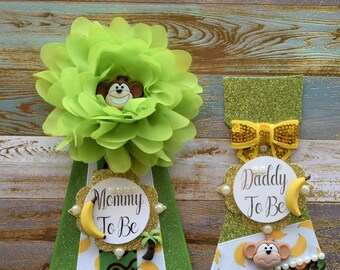 monkey baby shower decorations