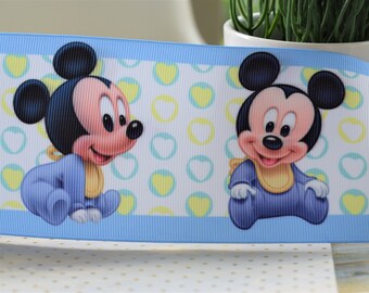 Baby Blue Mickey Etsy