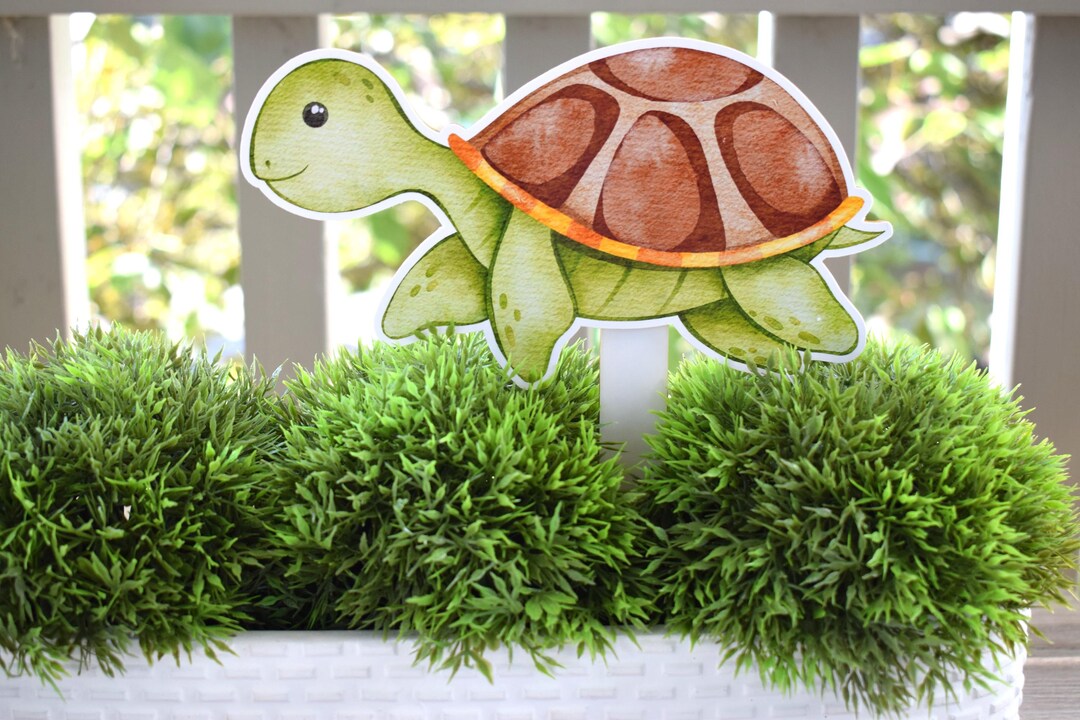 Sea Turtle Cake Toppers, Turtle Sea Baby Shower and Party, Diaper Cake ...
