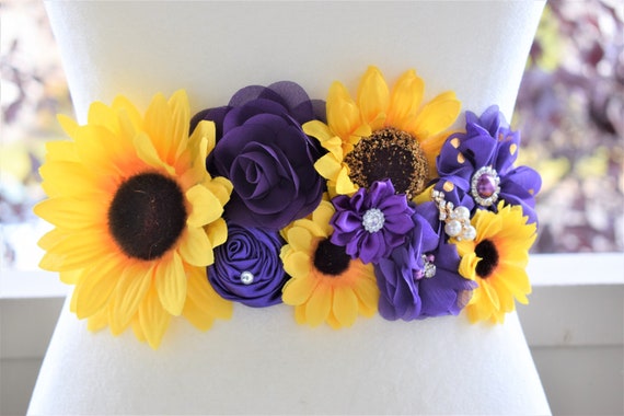 Sunflower Baby Shower, Sunflower Maternity Sash, Sunflower Flower Sash, Sunflower Theme Baby Shower, Sunflower Mommy to Be, Custom Sash