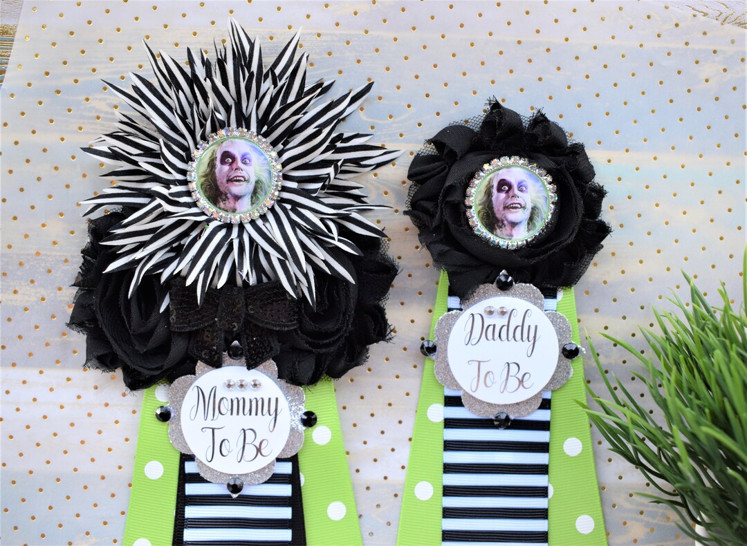 Beetlejuice Baby Shower Comedy/horror Halloween Baby Shower Etsy