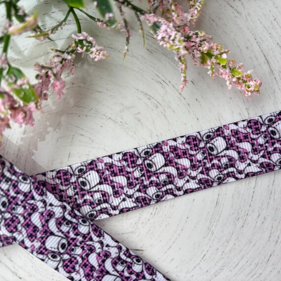 Toilet Grosgrain Ribbon, Toilet Paper Ribbon, Toilet Paper Roll Grosgrain Ribbon, Funny Ribbon || 3 Yards of Ribbon - 1" (25mm)