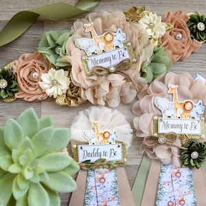 Safari Boho Greenery Maternity Sash, Safari Baby Shower, Sage Green Tan Belly Sash, Olive Sage Sash, Greenery Baby Shower Maternity Sash