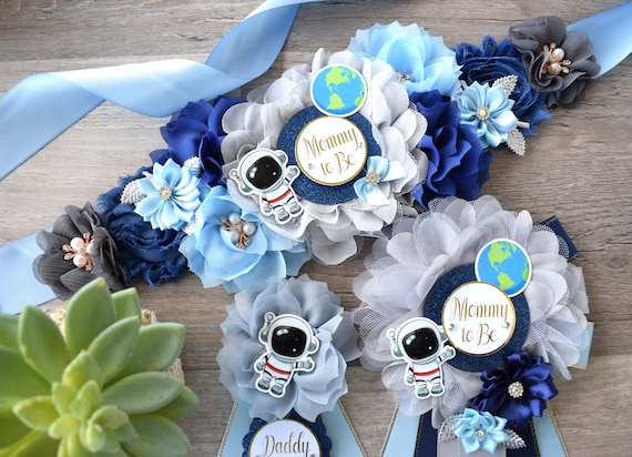 Boy Space Planet Baby Shower, Space Out of Space Mommy To Be, Planets Rocket Daddy To Be, Baby Shower Gift, Boy Baby Shower