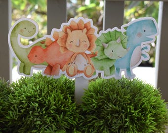 Décoration de gâteau pour bébé dinosaure, décoration de table neutre en forme d'œuf de dinosaure, décoration de chambre de garçon, cadeaux pour nouvelle maman - S0002
