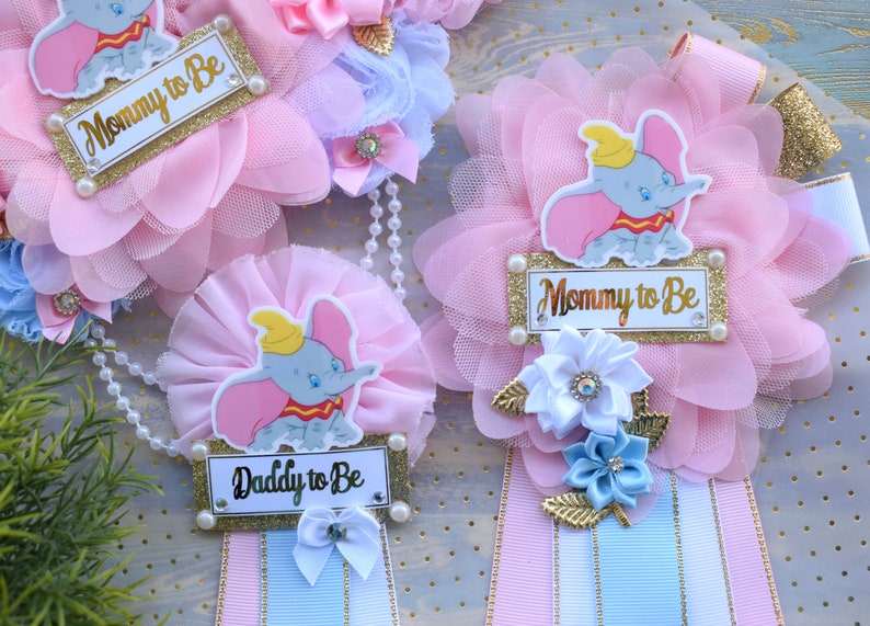 Dumbo Baby Shower Dumbo Maternity Sash Dumbo Elephant Belly Etsy