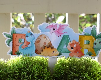 Décoration de gâteau de fête prénatale en forme d'œuf de dinosaure, décoration neutre pour chambre de bébé, cadeau pour nouvelle maman.
