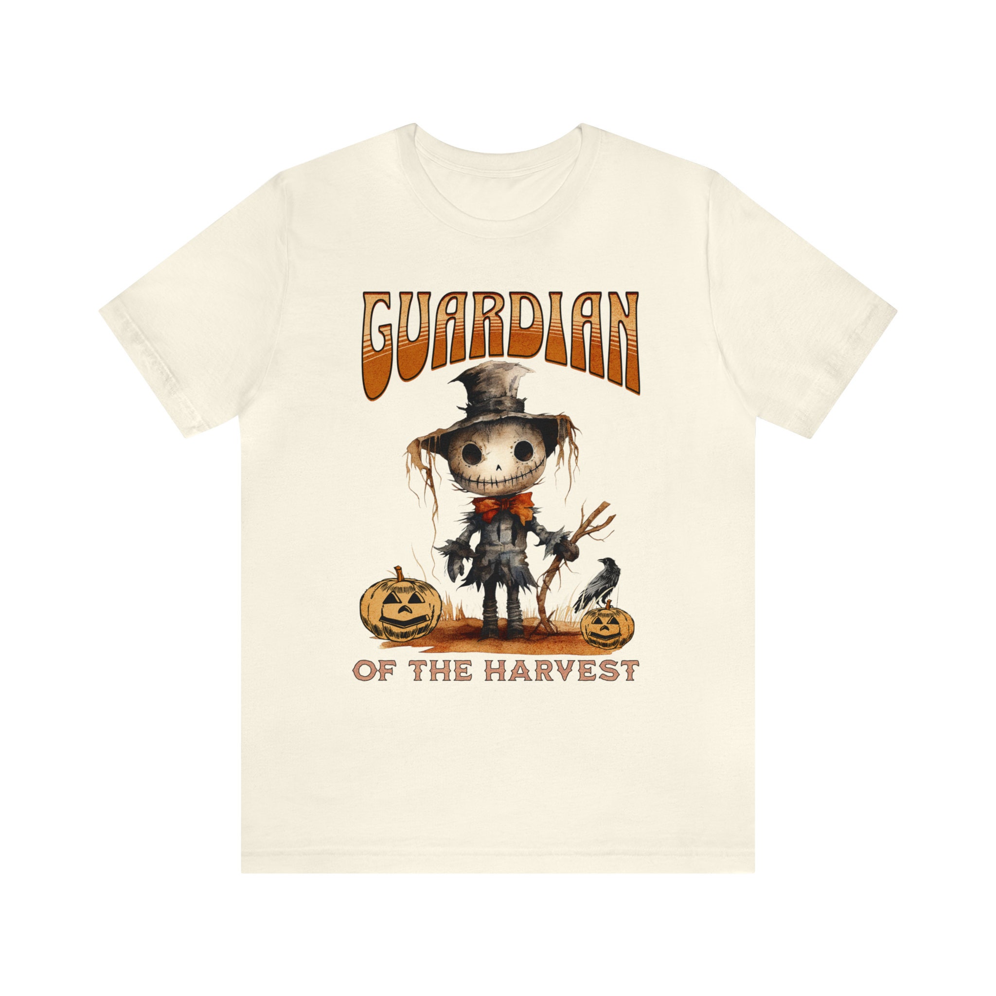 Discover Halloween Shirt with a Scarecrow. Pumpkin Patch Shirt. Thanksgiving shirt.