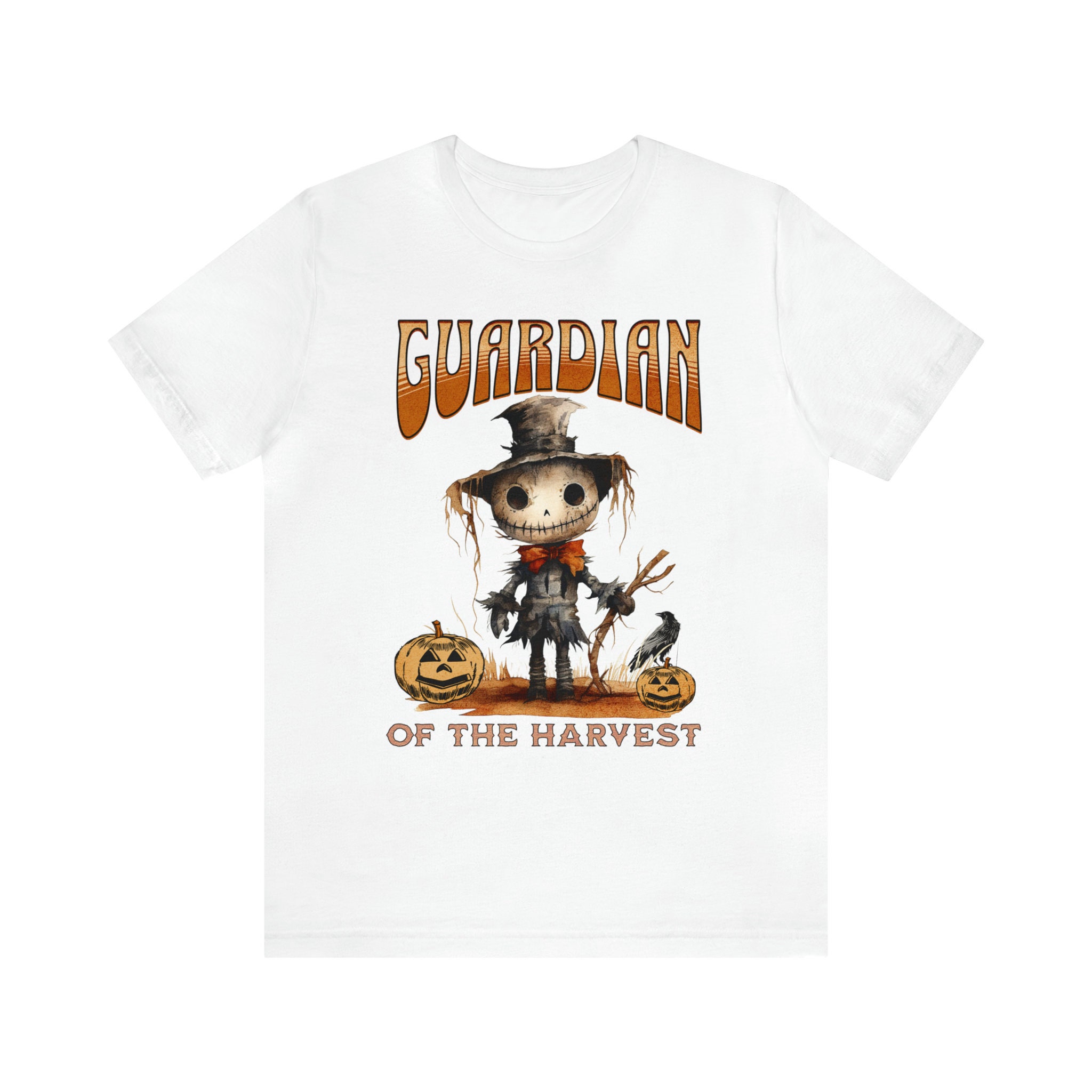 Discover Halloween Shirt with a Scarecrow. Pumpkin Patch Shirt. Thanksgiving shirt.