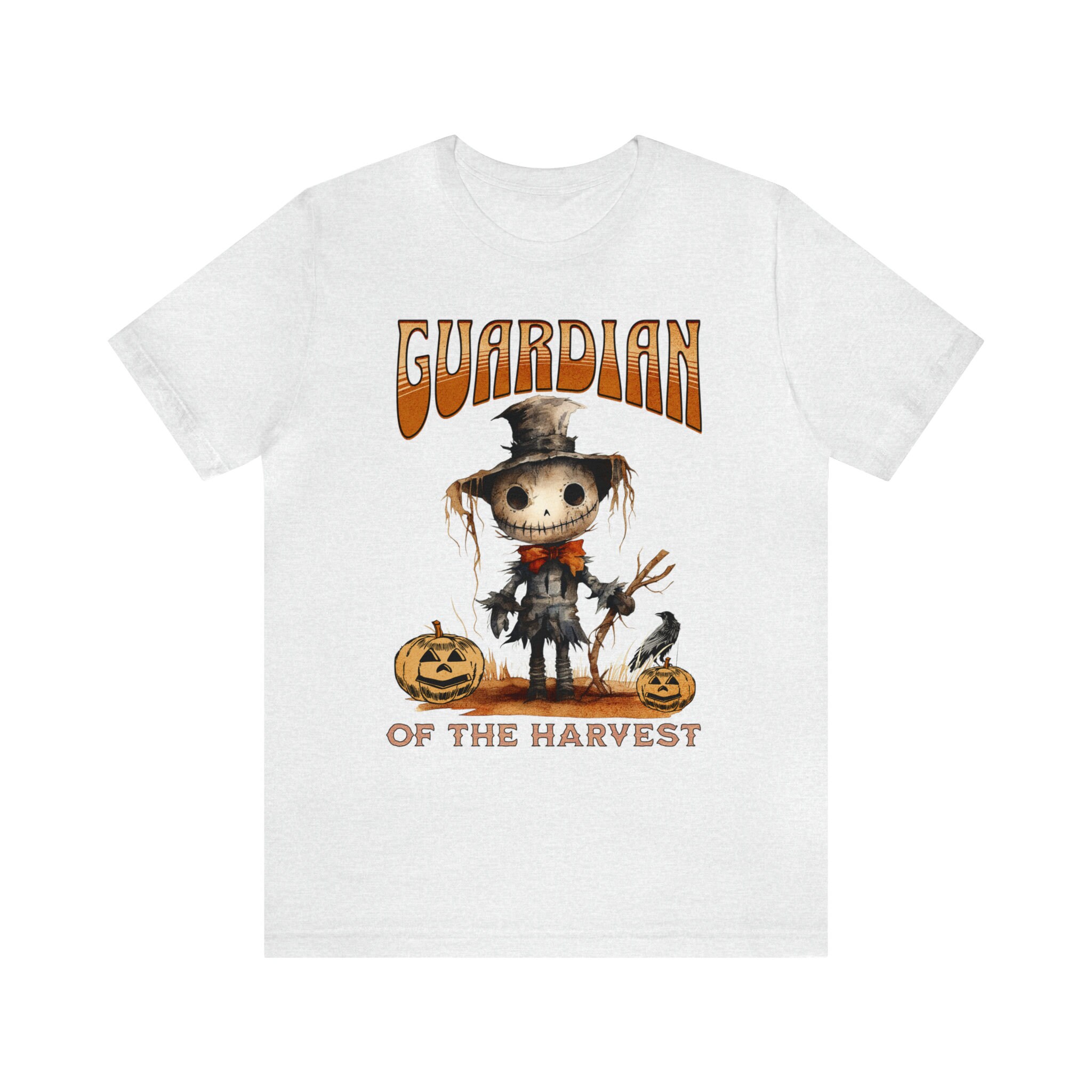 Discover Halloween Shirt with a Scarecrow. Pumpkin Patch Shirt. Thanksgiving shirt.