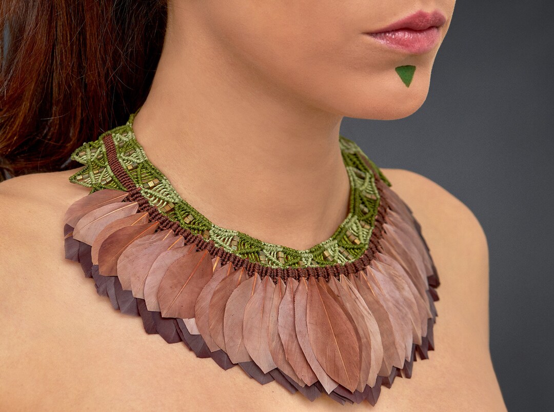 ネックレス・ペンダント Wild craft / Tribal necklace il_fullxfull.5465738708_5oda.jpg
