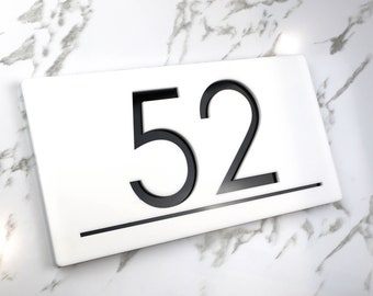 Numero Civico Esterno,Numeri Civici Grandi Dimensioni Personalizzate - Foto 11